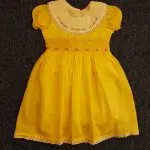 Yellow Smocked Dresses for Girls