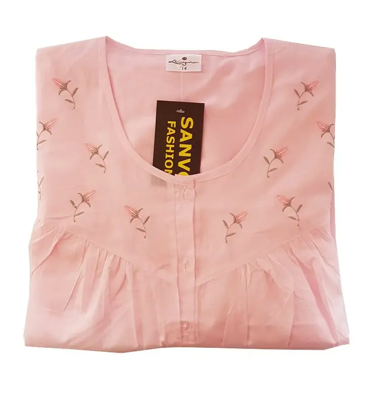 Cotton Nightie & Brunch coat - Image 3