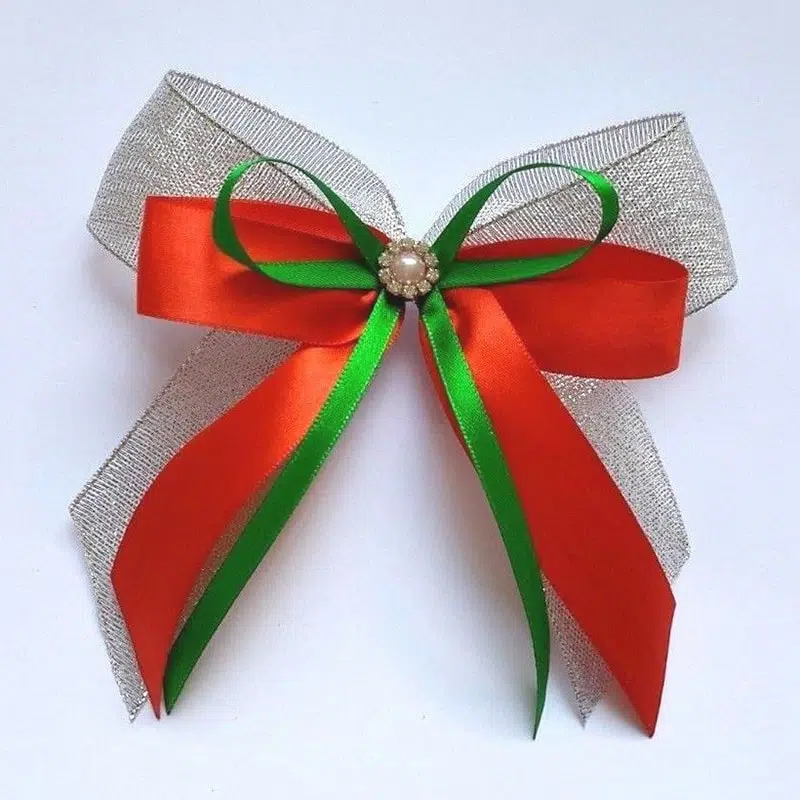 Christmas Hair bow clip
